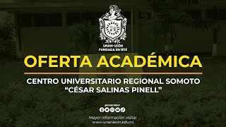 UNAN León Oferta Académica CUR Somoto [upl. by Narrat]