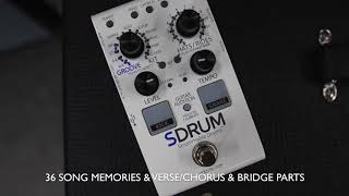 Digitech SDrum Auto Drummer Pedal [upl. by Acinorev]