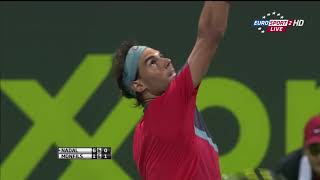 Nadal vs Monfils  Final Doha 2014 Highlights [upl. by Leonerd568]