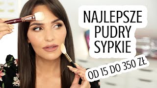 ♛ NAJLEPSZE PUDRY SYPKIE  Od 15 do 350 zł ♛ [upl. by Nnyluqcaj]