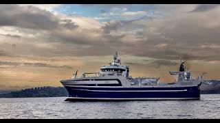 Norveški ribarski brod  Norway freezer trawler [upl. by Nixie]