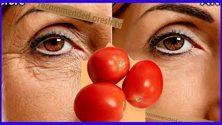 Tomato to tighten face skin in 3 days improve sagging skin on face  Face tightening home remedies [upl. by Killam]