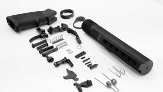 Ghost Firearms  Complete Rifle Lower Parts Kit [upl. by Yahsel395]