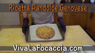 Ricetta Pandolce Genovese al Cioccolato Fatto in Casa [upl. by Eilasor]