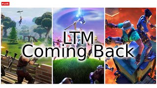 LIVE  Fortnite LTM Coming Back [upl. by Clem]