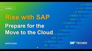 What is RISE with SAP 👉 Prepare for the Move to the Cloud [upl. by Ainessej117]