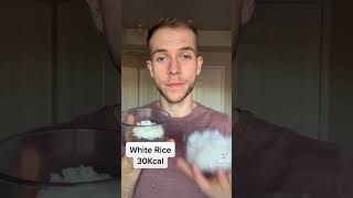 White Rice Vs Konjac Rice WHAT IS BETTER weightloss lowcalorie [upl. by Ozne]