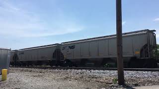 Empty Grain Train in Danville VA [upl. by Ikkiv]