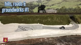 How to make realistic hills and scenery model railways part 1 [upl. by Hennessey]