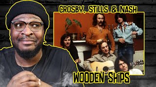 Crosby Stills amp Nash  Wooden Ships REACTIONREVIEW [upl. by Charin]