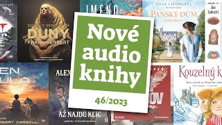 Desítka nejlepších novinek tohoto týdne  Nové audioknihy 462023 [upl. by Inuat738]