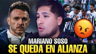 FANODRIC DISGUSTADO POR LA CONTINUACIÓN DE MARIANO SOSO EN ALIANZA LIMA 🔥 NO HAY IDENTIDAD 🧐 [upl. by Ashmead454]