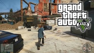 Grand Theft Auto V GTA 5 Official Gameplay with Live Analysis amp Breakdown [upl. by Yllek]