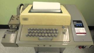 Teletype Sound [upl. by Garretson]