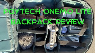 PGYTECH OneMo Lite 22L CameraDrone BackPack Review [upl. by Raphaela]