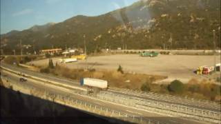 Voyage entre FigueresVilafant et Perpignan en TGV Version Rapide [upl. by Arrahs]