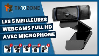 Les 5 meilleures webcams full hd avec microphone [upl. by Lucius615]