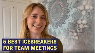 5 Best icebreaker games for office and virtual team meetings [upl. by Patrica]