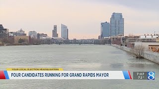 Four candidates running for Grand Rapids mayor [upl. by Adnovahs]