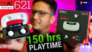 Boat Airdopes 621 Wireless Earbuds with 150hrs Playtime  Review  Data Dock [upl. by Nannerb205]