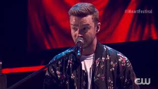 Senorita Justin Timberlake Live IHeart Radio [upl. by Alverta862]