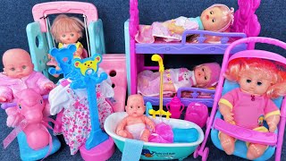 20 Minutes Satisfying with Unboxing Cute Doll Stroller Toys，Doctor Ambulance Playset  Review Toys [upl. by Grail]