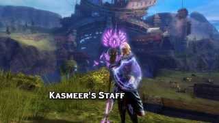 GW2 Kasmeers Staff amp Marjorys AxeDagger [upl. by Eolhc474]