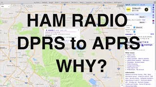 How to use DPRS with APRS via GPS iComm 5100 2018 [upl. by Yance869]