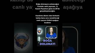 boğaburcu dolunay youtubecanlıyayın linki aşağıda [upl. by Imas]