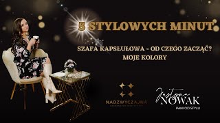 NADZWYCZAJNASzafa kapsułowa kolory 5 STYLOWYCH MINUT [upl. by Colfin559]