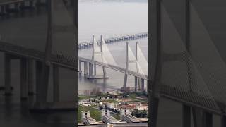 Vasco Da Gama Bridge Lisbon  Vasco da Gama Bridge [upl. by Enelime562]