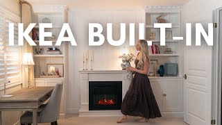 IKEA Billy Bookcase amp Havsta Cabinets Bedroom Transformation ✨ DIY Vlog [upl. by Anaugal]