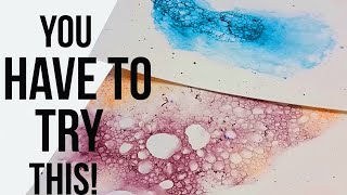 The most relaxing watercolor technique ever [upl. by Perusse]