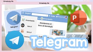 DIAPOSITIVAS CON TEMÁTICA DE TELEGRAM  POWER POINT CREATIVO [upl. by Jaquith186]