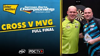 Cross v Van Gerwen  Final  2022 German Darts Championship [upl. by Renraw284]