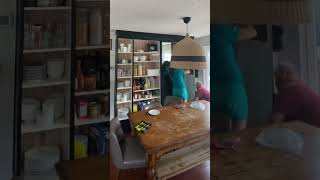 8000 Pantry Makeover Reveal Take a look at my DIY Pantry Makeover using paint and mirrors [upl. by Ethelda469]