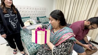 AMMA K LIYE PEHLI DAFA DESIGNER GIFT LIYA ❤️  DUBAI SE WAPSI  VLOG 407 [upl. by Mariya]