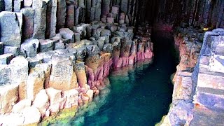 Поющая пещера Фингала Шотландия  Singing Cave of Fingal Scotland [upl. by Barnaba798]