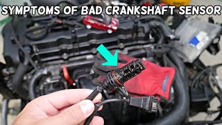 SYMPTOMS OF BAD CRANKSHAFT POSITION SENSOR on Hyundai Tucson [upl. by Heron]