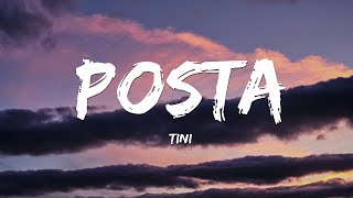 TINI  Posta LetraLyrics [upl. by Aihsinyt]