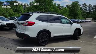 New 2024 Subaru Ascent Onyx Edition Limited Cary NC SB62818 [upl. by Sdlonyer634]