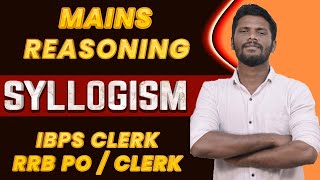 MAINS LEVEL SYLLOGISM  RRB POCLERK MAINS  EXPECTED REASONING QUESTIONS  MRJD [upl. by Anaeerb770]