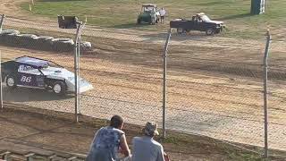 Y86 Hoffman Racing Florence Speedway 071324 Sport Mod group 3 Qualifying and Heat Race 1 [upl. by Krissy]