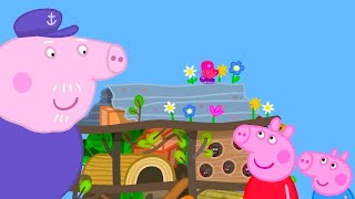 Peppa Pig Learns About Bugs And Makes Bug Hotel 🐞  Peppa Pig Official Full Episodes [upl. by Arriat]