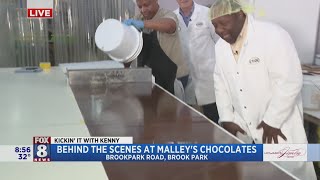 Go behind the scenes with Kenny at Malleys Chocolates [upl. by Nosilla]