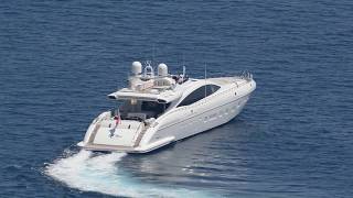 Motor Yacht DA VINCI Mangusta 165 video 1 [upl. by Eitra]