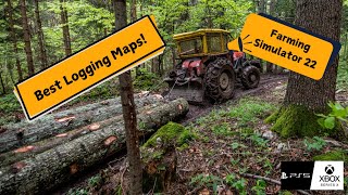 Best Logging Maps in Farming Simulator 22 [upl. by Ayarahs426]