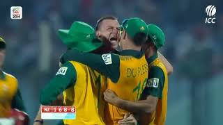 Dale Steyn’s Thrilling Spell Stuns New Zealand  T20 World Cup 2014 Highlights [upl. by Nivat]