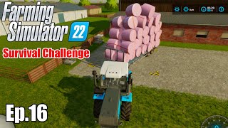 Farming Simulator 22  Survival Challenge  Episode 16  Would You Eat A Poop Taco [upl. by Muriah85]