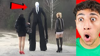 SLENDERMAN GERÇEK HAYATTA  Kameralara Yakalandı [upl. by Lyman93]